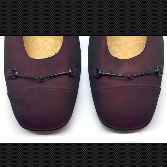 GUCCI Equestrian Horse Bit Ballet Flats ITALY 9.5M - Picture 3 of 14